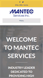 Mobile Screenshot of mantecservicesinc.com